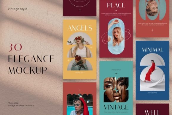 30 Elegance Mockup Templates: Elevate Your Brand's Visual Story