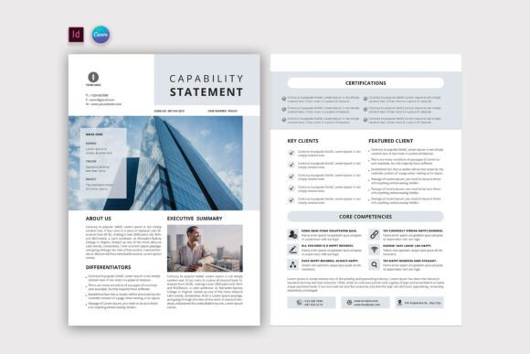 Capability Statement Templates for Professional Impact