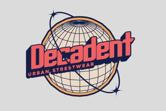Decadent T-shirt Design Templates for Streetwear and Merch