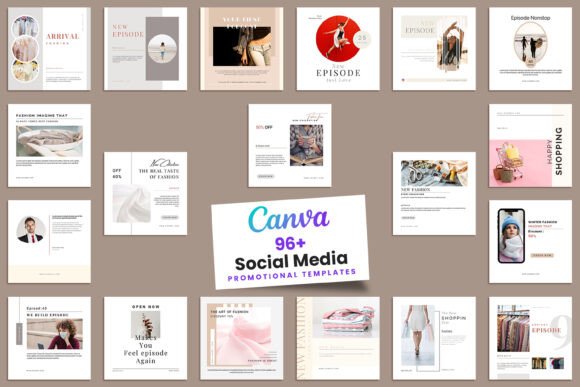 Streamline Your Feed with Canva Social Media Promotional Templates